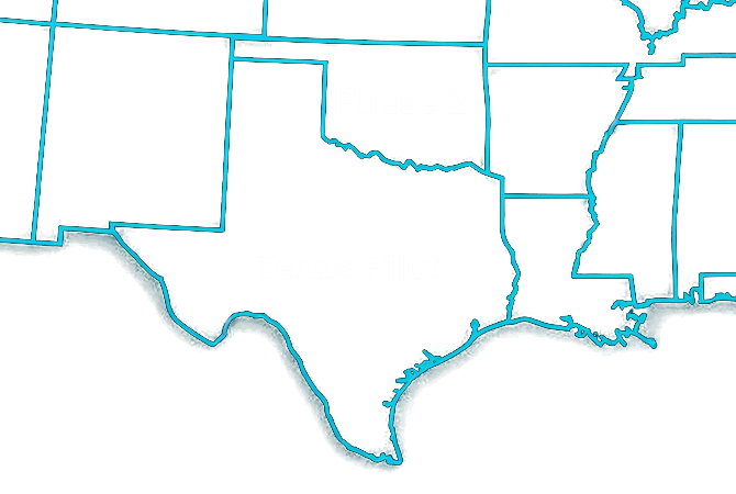 Regional expansion map